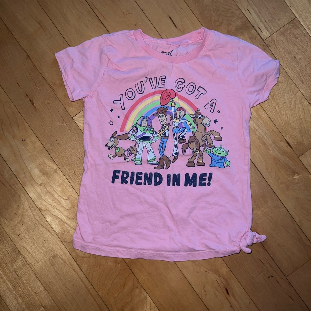 Pink Toy Story Kids T-Shirt with matching pants